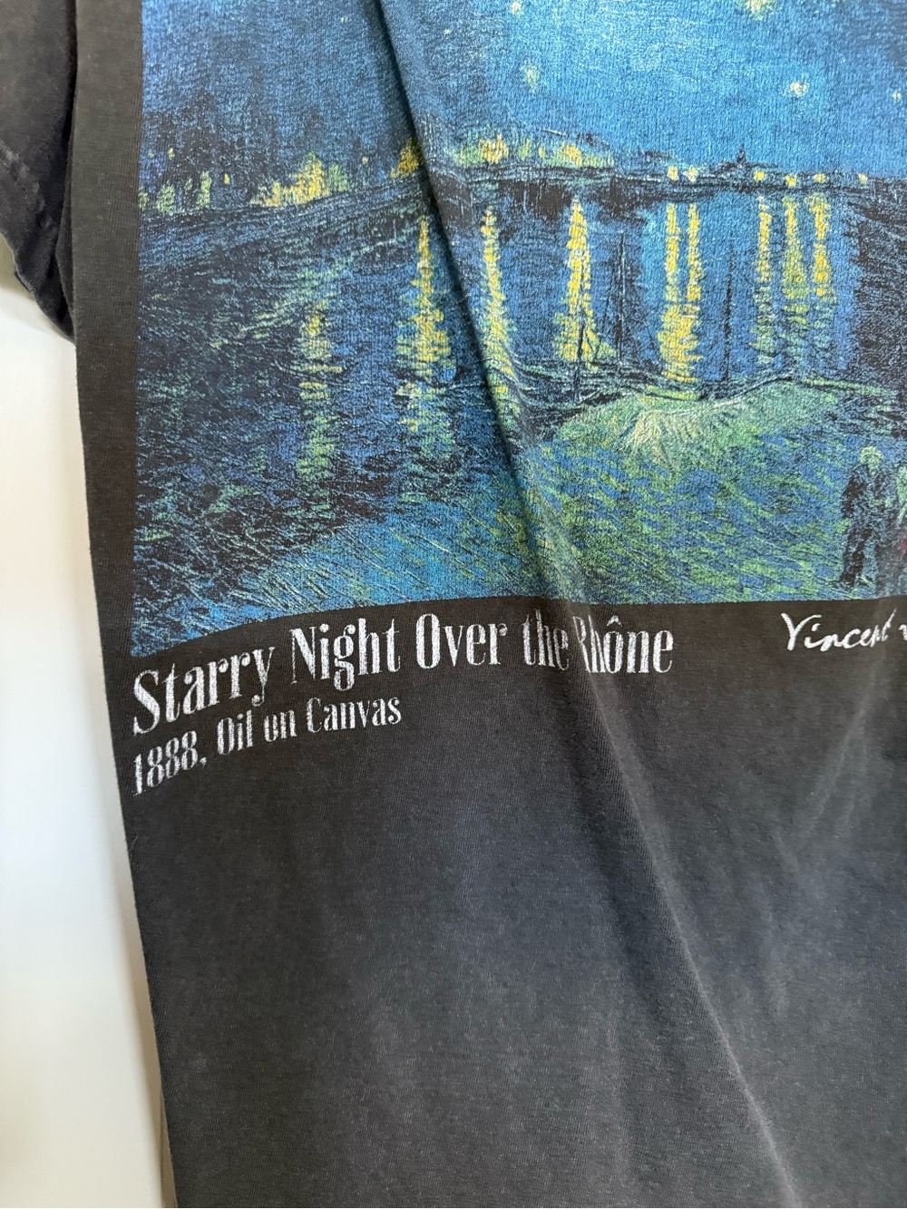 Abercrombie & Fitch Men’s Gray Van Gogh Graphic Tee - Picture 13 of 15